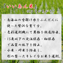 山形県庄内産　『はえぬき』　白米１０ｋｇ(５ｋｇ２袋)　慣行栽培米　産地直送　いいあん米　令和５年産　送料無料！！　米　お米　人気_画像5