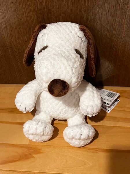 SNOOPY ぬいぐるみ Fluffy Boa 28cm SEGA