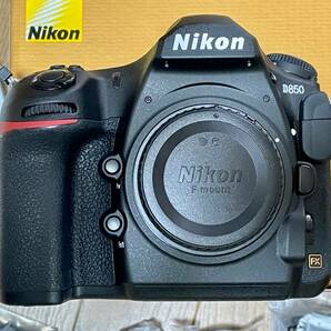 【新同品】NIKON ニコン D850 ボディ シャッター数301 保証残有の画像2