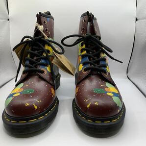 未使用 ドクターマーチン Dr.Martens 1460 「ペインスト スプラッター」UK7 8ホールブーツの画像5