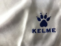 r1_6557y ★定形外 配送★ 極美品 ケルメ KELME 日本製 サッカー フットサル 光沢ホワイト×光沢ブルー ゲームハーフパンツ メンズ L_画像3