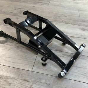 １円売切！スチールシートレール ＋ ＭＣ２１ シートカウルSET [ Type２ レースタイプ ] 黒ゲル NSR250R T2Racingの画像2