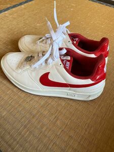 ナイキ NIKE スニーカー レッド ホワイト 白 AIR