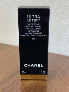 #468 CHANEL ウルトラ タン フリュイド B20 20 （ファンデーション） ULTRA LE TEINT 30ml 原産国フランス 未使用保管品