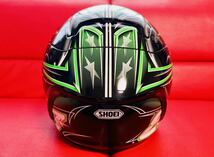 SHOEI☆ショーエイフルフェイス☆ヘルメット☆柳川モデル☆川崎　カワサキ☆サイズXL_画像3