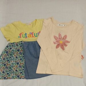 ゆきだるま様専用 キッズ、半袖Tシャツ 、長袖Tシャツ二点セット