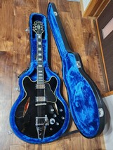 Epiphone / Shinichi Ubukata ES-355 Custom Bigsby ver.02 Ebony エピフォン エレキギター (生形 真一)エピフォン ハードケース付_画像1