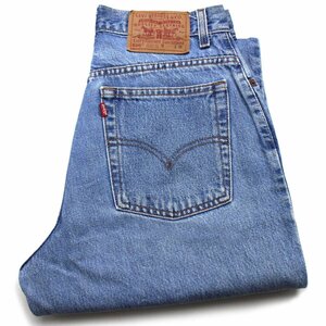 ★00s メキシコ製 Levi'sリーバイス 550 デニムパンツ 10 MIS M★SDP753 オールド ビンテージ ジーンズ テーパード ワイド バギー ルーズ