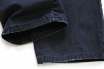 ★00s メキシコ製 Levi'sリーバイス 550 ストレッチ ブラック デニムパンツ 12 MIS M★SDP2510 オールド ジーンズ テーパード ワイド_画像7