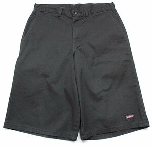 ★00s Dickiesディッキーズ ワーク ハーフパンツ 黒 32★15 ショーツ ショートパンツ オールド スケート ブラック ルーズ トラウザーズ