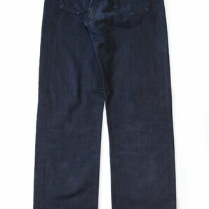 ★90s 英国製 Levi'sリーバイス 501 後染め ブラック デニムパンツ w31 L32★SDP2486 ユーロ ヨーロッパ オールド ジーンズ ストレートの画像3