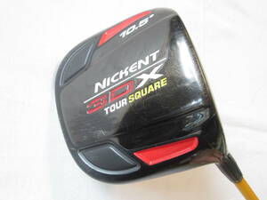 【即決価格】NICKENT ニッケント「3DX TOUR SQUARE ドライバー10.5° / PROFORCE V2 MADE IN USA」ゴルフクラブ