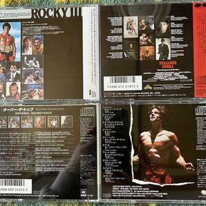 シルベスタースタローン サントラ OVER THE TOP COBRA VISION QUEST FRANK STALLONE ROBERT TEPPER JOHN CAFFERTY FORTUNE レア盤 の画像2