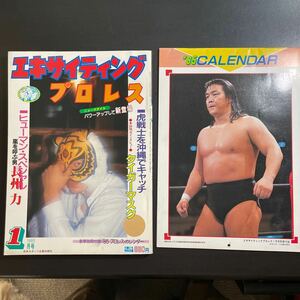 ＊エキサイティングプロレス　昭和60年1月号