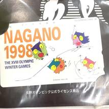 ●1円スタート 長野オリンピック ピンバッチ ピンバッジ テレカ 50度 スノーレッツ 1998 docomo ドコモ ぴあ レア コレクション 当時 現状_画像4