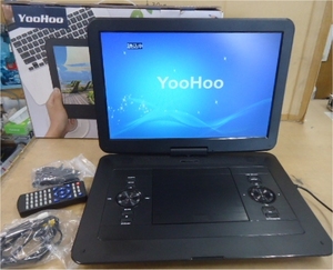 美品　YOOHOO ポータブルDVDプレイヤー 　X000PCKG3　動作確認済