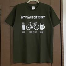 Tシャツ Mサイズ メンズ レディース ジュニア 自転車 ロードバイク ティシャツ。半袖Tシャツ _画像1