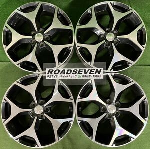 ★スバル SJ系 フォレスター 純正 18インチ 5穴★18×7J +48 5H/100 ハブ径:約56mm 4本セット 中古アルミ 腐食 剥がれ有り★送料無料