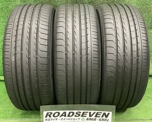 ★245/40R20 99W ヨコハマ ブルーアースRV RV03 3本 2022年製 溝約7.0mm以上程度 夏用 中古サマータイヤ 日本製★送料無料