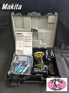 【新品】未開封☆格安出品☆マキタ正規販売店 充電式インパクトドライバ TD173DGXFY イエロー 18V 6.0Ah バッテリ2個/充電器セット☆茨城県