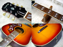 Epiphone HummingBird 1997年韓国製☆新品ナイロンGIGバッグ付★美品 メンテナンス済_画像8