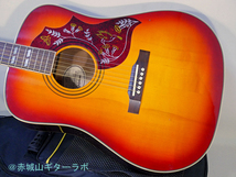 Epiphone HummingBird 1997年韓国製☆新品ナイロンGIGバッグ付★美品 メンテナンス済_画像3