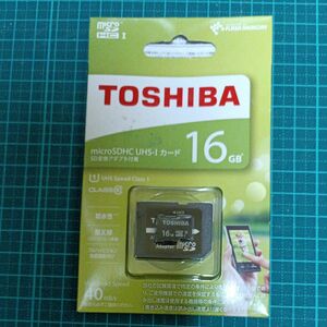 TOSHIBA MSDAR40N16G （16GB） microSDHCカード