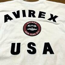 ダボッとXL！AVIREX アヴィレックス 古着半袖ビッグロゴTシャツ AVIREX アビレックス アヴィレックス Tシャツ ヴァーシティー ロゴ_画像5