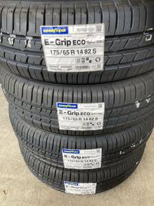 グッドイヤー EG01 175/65R14 2023年製 4本セット