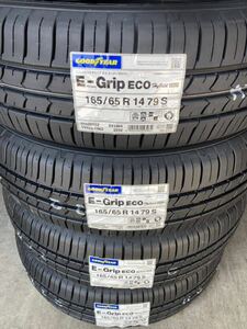 グッドイヤー EG01 165/65R14 2024年製 4本セット