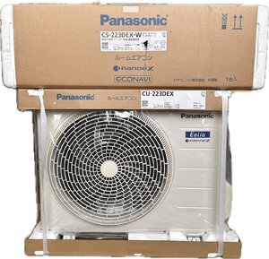 1円★新品未開封品　Panasonic(パナソニック) ルームエアコン CS-223DEX-W エオリア (主に6畳用) 送料無料【4549980690789】