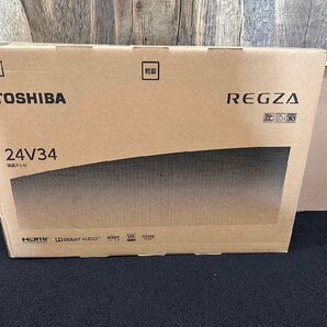 1円★未使用品 TOSHIBA(東芝) REGZA レグザ 液晶テレビ 24V型  24V34 送料無料【4580652110464】の画像1