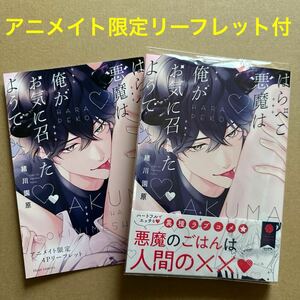 はらぺこ悪魔は俺がお気に召したようで　アニメイト限定4Pリーフレット付　緒川園原【同梱可】