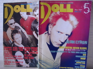 ★☆パンクロック　DOLL　ドール2冊 1997年5月号・7月号☆★