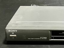 【リモコン付★希少品】SONY ソニー EV-PR1 NTSC hi8 デッキ 8mm 8ミリ ビデオデッキ Video Cassette Recorder EV-PR2 の兄弟機_画像3