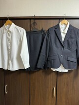 武庫川女子大学スーツセット ブラウス2枚 制服_画像1