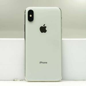 iPhone X 64GB シルバー SIMフリー 訳あり品 ジャンク 中古本体 スマホ スマートフォン 白ロム