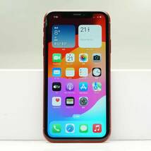 iPhone XR 64GB レッド SIMフリー 訳あり品 ジャンク 中古本体 スマホ スマートフォン 白ロム_画像2