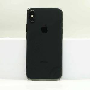 iPhone X 256GB スペースグレイ SIMフリー 訳あり品 ジャンク 中古本体 スマホ スマートフォン 白ロムの画像1