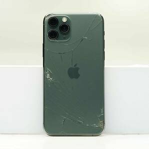 iPhone 11 Pro 256GB ミッドナイトグリーン SIMフリー 訳あり品 ジャンク 中古本体 スマホ スマートフォン 白ロム②の画像1