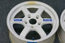 J 186-①【2本】RAYS VOLK TE37　PCD114.3　6.5J+45　軽量_画像2