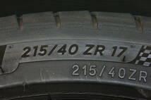 【2本】MICHELIN PILOT SPORT4　215/40ZR17_画像7