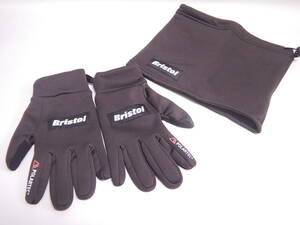 #FCRB f.c real bristolefsi- Real Bliss toruSOPH POLARTEC POWER STRECH TOUCH GLOVE glove gloves neck warmer set #