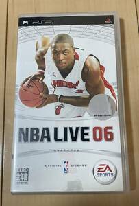 PSP nba live06 ライブ 中古 同梱可能