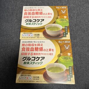 グルコケア粉末スティック 6g×30袋　2個セット