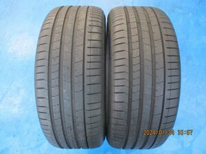 中古２本☆ピレリ　P-ZERO（PZ４）RFT（ランフラット）２７５/４５－２０　BMW承認　　残溝５．５ｍｍ　２０２２年製