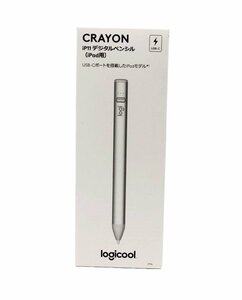 【未使用品 箱ダメージ】 ロジクール CRAYON ip11 デジタルペンシル ipad用 logicool