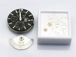 1円 ●パーツ【 タグホイヤー TAG HEUER 】カレラ クロノ ムーブメント 文字盤 自動巻 メンズ 新着 90307-13