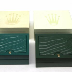 1円 BOX【 ロレックス ROLEX 】 腕時計用 2箱セット 箱 ケース 新着 90318-3Bの画像1