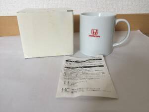 レア HONDA シンプルマグカップ ホンダロゴ マグカップ 陶器製 日本製